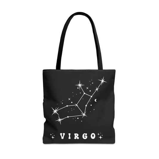 " Virgo Constellation" Zodiac/ Astrology Tote Bag