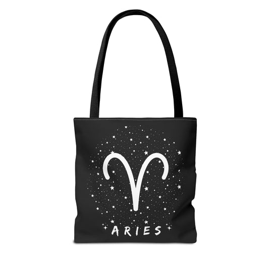 Aries Tote Bag:  "The Ram-pant Go-Getter"