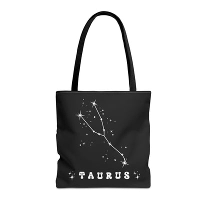 "Taurus Constellation" Zodiac/ Astrology Tote Bag