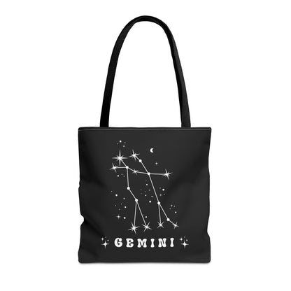 "Gemini Constellation" Zodiac/ Astrology Tote Bag