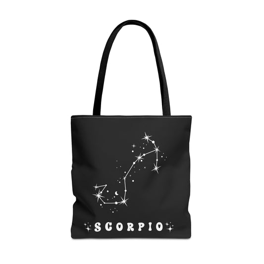 " Scorpio Constellation" Zodiac/ Astrology Tote Bag