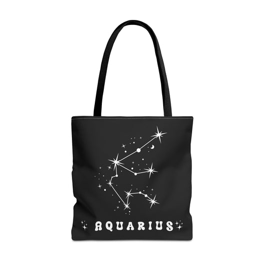 " Aquarius Constellation" Zodiac/ Astrology Tote Bag