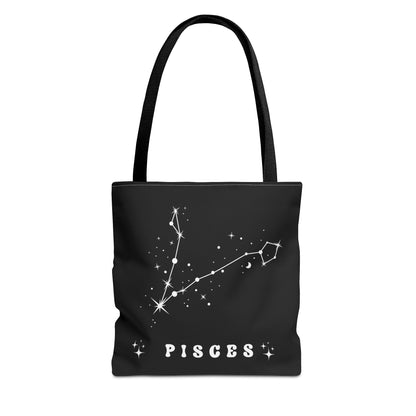 " Pisces Constellation" Zodiac/ Astrology Tote Bag