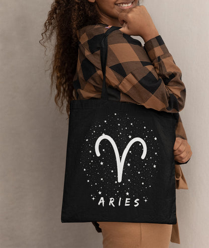 Aries Tote Bag:  "The Ram-pant Go-Getter"