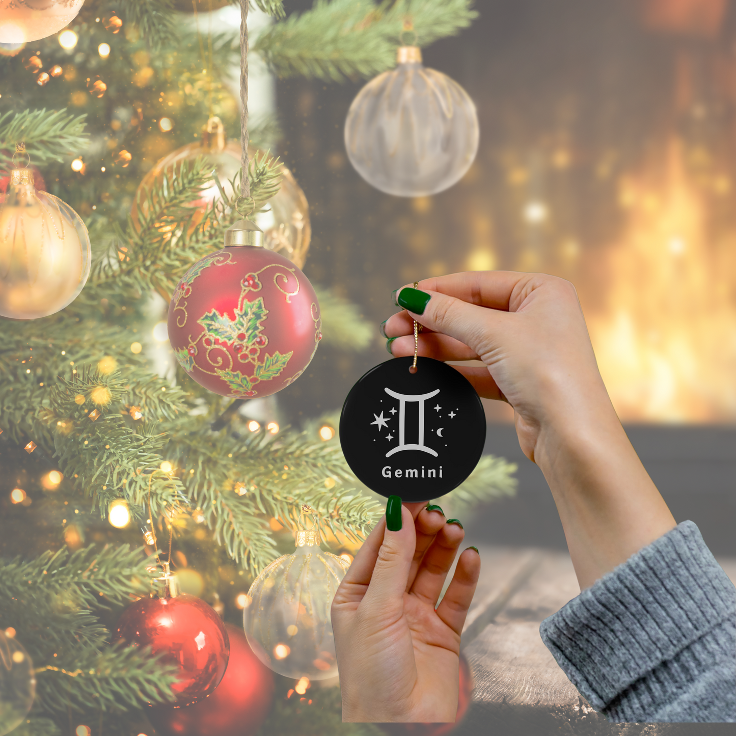 "Gemini" Twinkle:    An Ornament for Every Side of You"