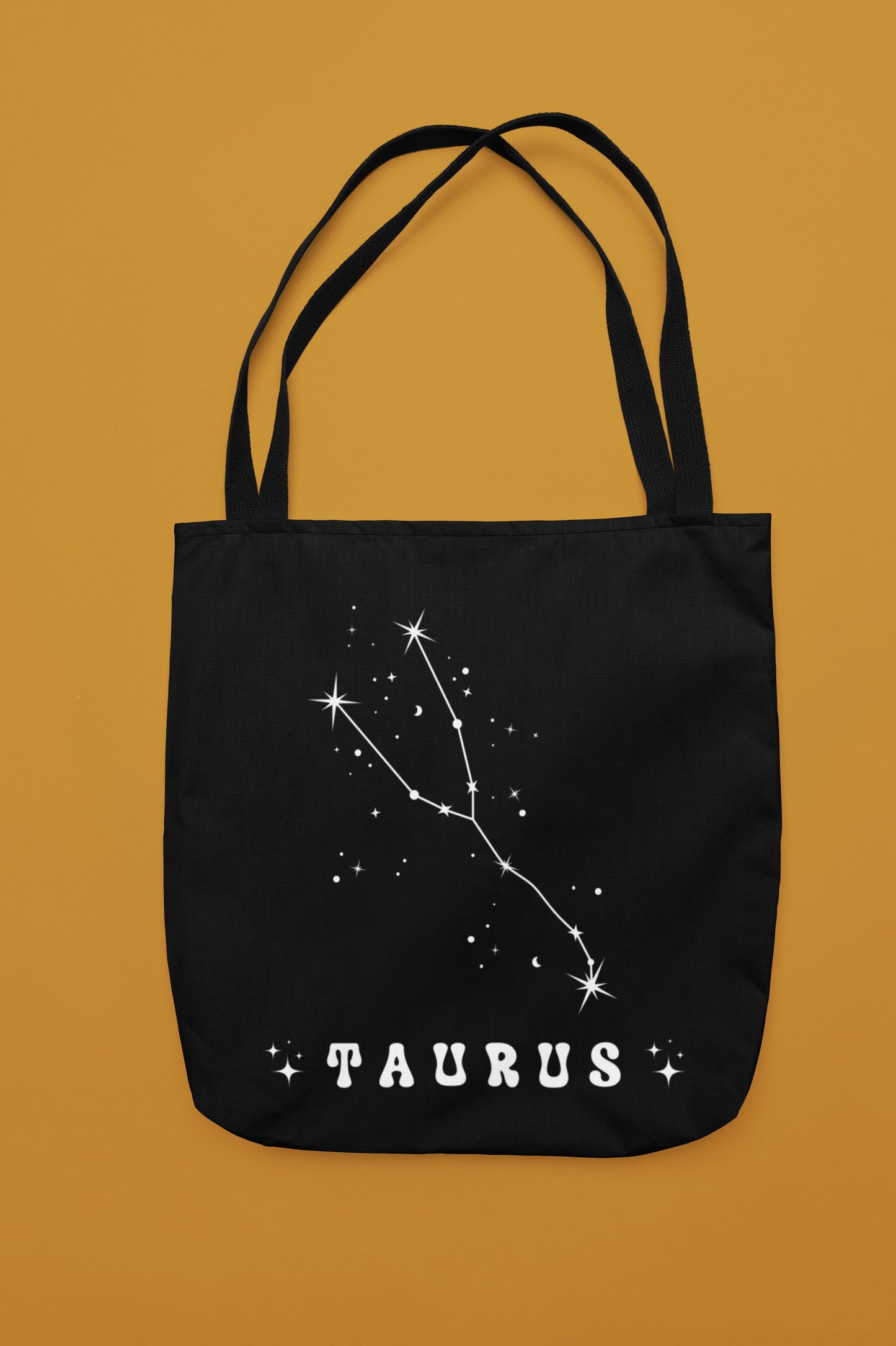 "Taurus Constellation" Zodiac/ Astrology Tote Bag