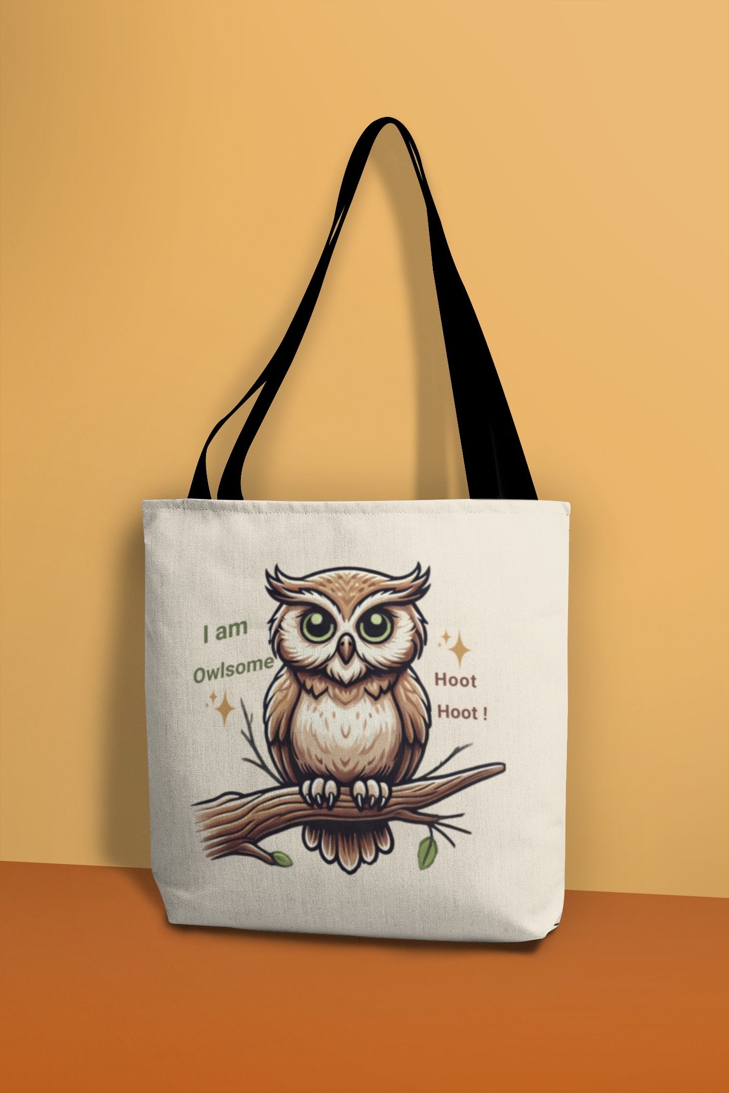 "I am Owlsome , Hoot Hoot! " Tote Bag